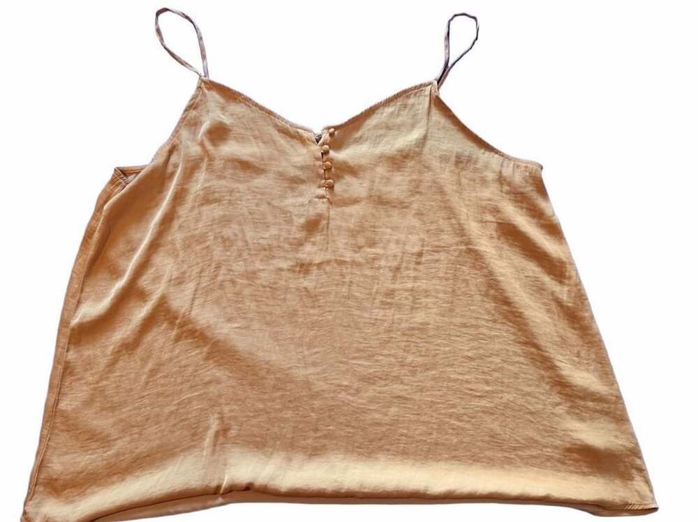 Womens Spaghetti Strap Loose Fit Casual Lightweight Layering Ladies Top XL